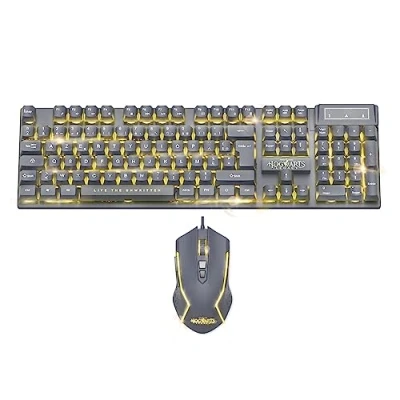 Abbildung von Wizarding World Hogwarts Legacy Pack Tastatur und Maus mit Hintergrundbeleuchtung, Schwarz