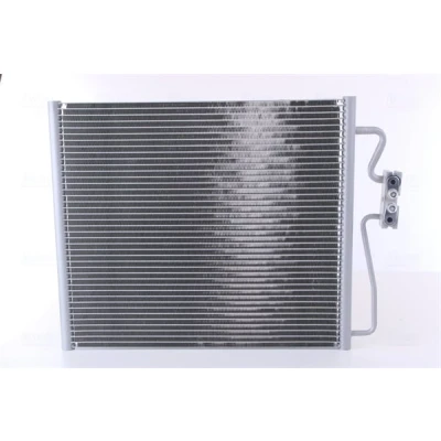 Abbildung von NISSENS 94528 Klimakondensator ohne Trockner Aluminium 500 R 134a BMW: 7