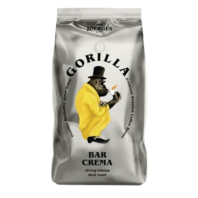 Abbildung von Joerges Kaffee ganze Bohnen Espresso Gorilla Bar Crema, 1 kg