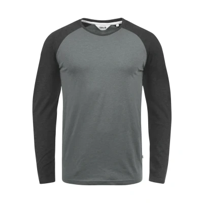 Abbildung von Solid Sdbastien Langarmshirt, Herren, Größe: XL, Grey melange