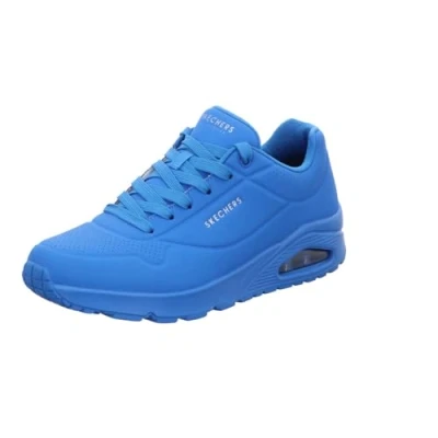 Abbildung von Skechers Herren UNO Stand on Air Sneaker, Blaues Durabuck Mesh, 39 EU