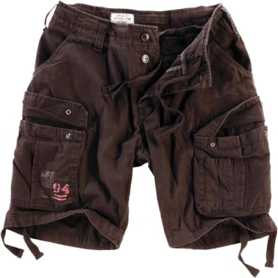 Abbildung von Surplus Raw Vintage Airborne Herren Cargo Shorts, braun, 4XL