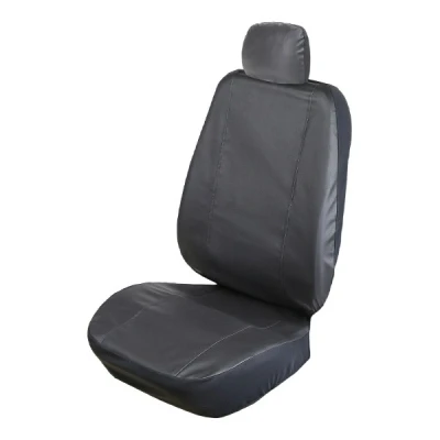Abbildung von CARPASSION BUS I Eco Practic 30101 Sitzschonbezug schwarz Leder vorne MERCEDES BENZ: Sprinter 3.5 T Kastenwagen