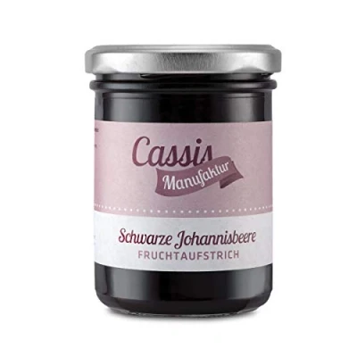 Abbildung von Fruchtaufstrich Schwarze Johannisbeere (220g)