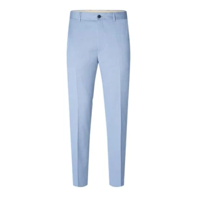 Abbildung von Selected Homme Pantalone Chino, Herren, Größe: 46, Light blue