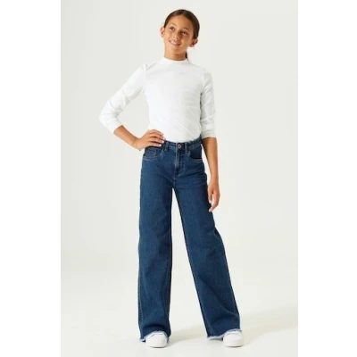 Abbildung von Garcia Annemay Flared Jeans für Kinder, Größe: 134, Dark used