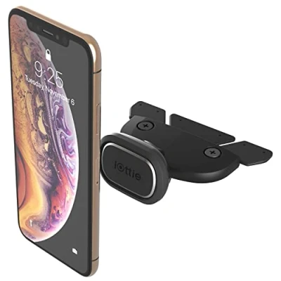 Abbildung von iOttie iTap Magnetic 2 CD Slot Mount Handyhalterung für das Auto Player magnetisch schwarz Kunststoff