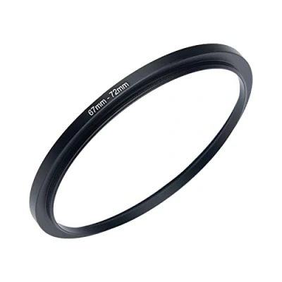Abbildung von 67 mm auf 72 Kamera Filterring Step Up Ring Filteradapter Metall für alle Marken UV ND CPL Filter