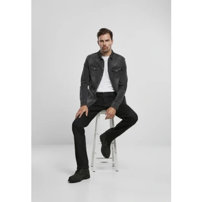 Abbildung von Brandit Herren Mason Jeans Straight Leg, Herren, Größe: 34x36, Black