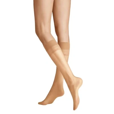 Abbildung von Hudson Damen Kniestrümpfe Light 8 druckfreier Bund DEN Skin 0014 39 42