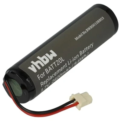 Abbildung von vhbw 1x Akku kompatibel mit Midland ER200, ER300 digital Radio (2600 mAh, 3,7 V, Li Ion) Ersatz für BATT20L