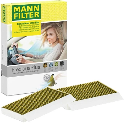 Abbildung von MANN FILTER FP 27 021 2 Innenraumfilter MERCEDES BENZ: S Klasse Limousine, Coupe