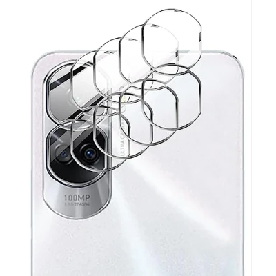 Abbildung von GIOPUEY [Ultra dünn 4 Stück Kameraschutz Kompatibel mit Honor 90 Lite 5G, HD Kamera Glas Schutzfolie [Kratzfest] Camera Protector für 5G