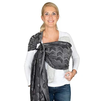 Abbildung von Hoppediz Tragetuch Ring Sling kbA, aus 100% Bio Baumwolle