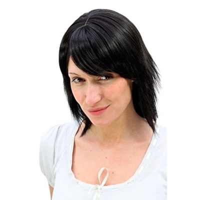 Abbildung von WIG ME UP 6078 2 Perücke schwarz glattes Haar wild gestuft selbstbewusster Look