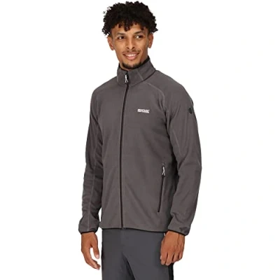 Abbildung von Regatta Fleecejacke Hadfield mit Markenlogo auf der Vorderseite