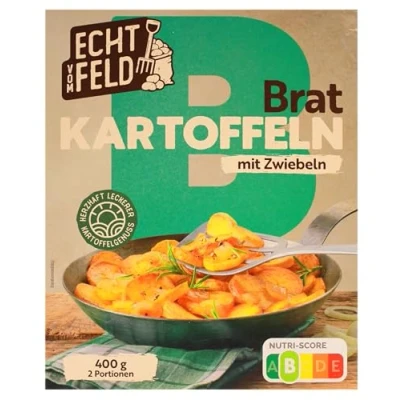 Abbildung von Echt vom Feld Brat Kartoffeln mit Zwiebeln, 10er Pack (10 x 400g)