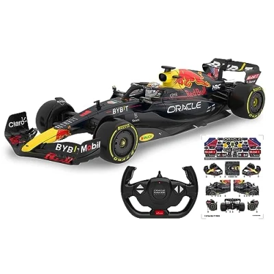 Abbildung von Jamara RC Auto Deluxe Cars, Oracle Red Bull Racing RB18 1:12, dunkelblau 2,4 GHz