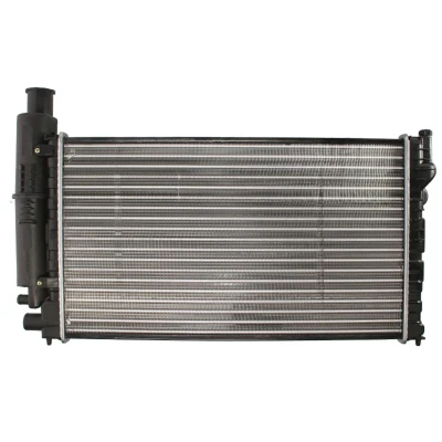 Abbildung von THERMOTEC D7P048TT Kühler, Motorkühlung Aluminium, Kunststoff 610 378 19 Schaltgetriebe, Automatikgetriebe Kühlrippen mechanisch gefügt