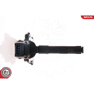 Abbildung von ESEN SKV 03SKV035 Zündspule 3 polig 12V elektrisch inkl. Zündkerzenstecker AUDI: A4 B5 Limousine, Avant, A3 Schrägheck