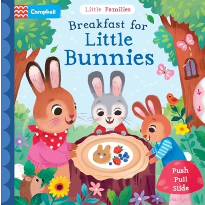 Abbildung von Breakfast for Little Bunnies: A Push Pull Slide Book (Little Families)