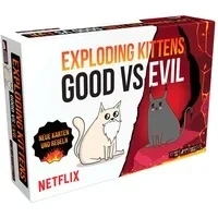 Abbildung von Exploding Kittens Good vs. Evil, Kartenspiel
