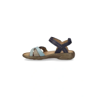 Abbildung von Josef Seibel Trekkingsandale, Damen, Größe: 39, Indigo multi Schuhe
