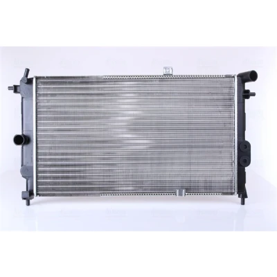 Abbildung von NISSENS 630631 Kühler, Motorkühlung Aluminium 620 378 34 Kühlrippen mechanisch gefügt OPEL: Vectra A CC, Calibra A, Limousine