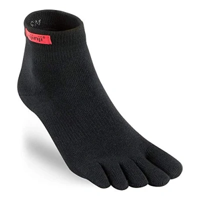 Abbildung von Injinji Herren Sport Mini Crew Zehensocken, Herren, schwarz, Small