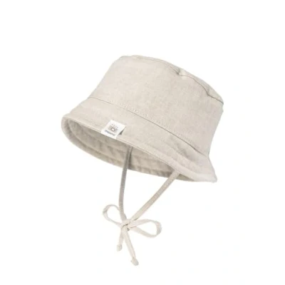 Abbildung von maximo Baby Hütchen, Futter Bindeband, UV 15 Made in Germany 43 hellbeigemeliert