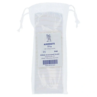 Abbildung von Augenwatte BW Zickzack Lagen 25 g