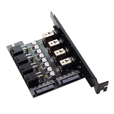 Abbildung von cablecc 4 Festplattensteuerungssystem Intelligentes Steuerungsmanagementsystem HDD SSD Netzschalter mit PCI Halterung