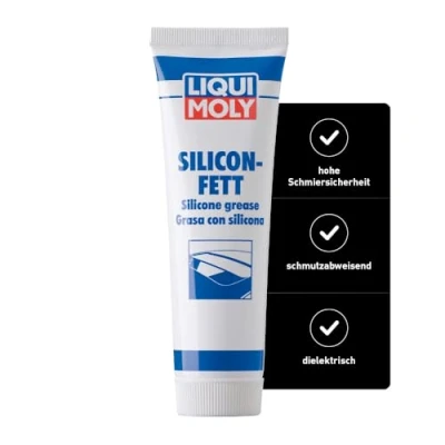Abbildung von LIQUI MOLY Silicon Fett transparent 100 g Schmierfett Art. Nr.: 3312, farblos