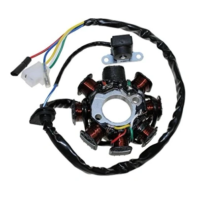 Abbildung von Lichtmaschine Version 2 für 4 Takt China Roller GY6 AGM Azel Baotian Buffalo Ecobike Ering Flex Tech Huatian Jonway Lifan Peugeot Rex Tauris Sachs