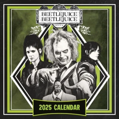 Abbildung von Beetlejuice 2 Offizieller Kalender 2025: Original Danilo [Mehrsprachig] [Kalender] (Wall Kalender)