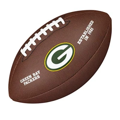 Abbildung von Wilson Unisex Adult NFL LICENSED BALL GB American Football, BROWN, Uni
