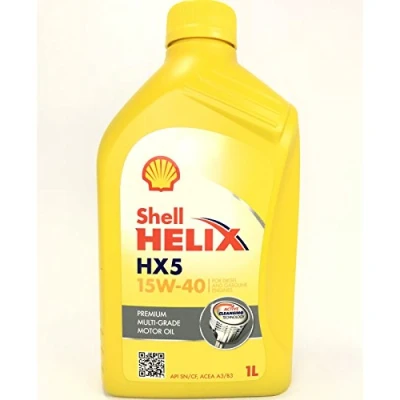 Abbildung von Shell Helix HX5 15W40 1 Liter Flasche