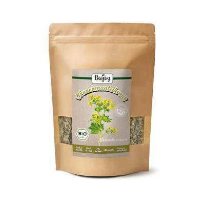 Abbildung von Biojoy BIO Frauenmanteltee (100 g), Frauenmantelkraut getrocknet und geschnitten (Alchemilla vulgaris)