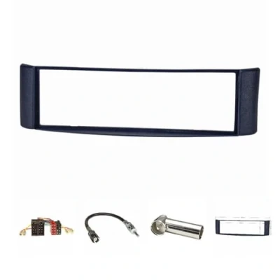 Abbildung von tomzz Audio 2451 018 Radioblende Set kompatibel mit Smart fortwo (450) Bj.1998 2007 blau Radioadapter ISO Raku2 Antennenadapter