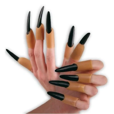 Abbildung von Fingern&auml;gel Latex, zum Aufstecken, f&uuml;r Erwachsene