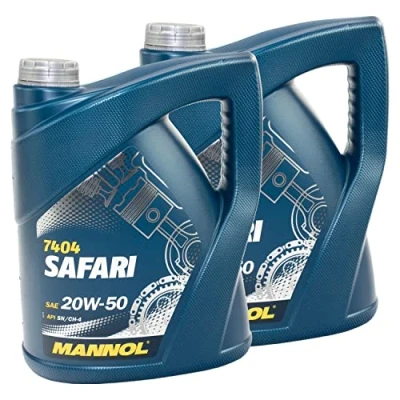 Abbildung von Motoröl Motor Öl MANNOL 20W 50 Safari API SN/CH 4 2 X 5 Liter