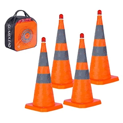 Abbildung von Faltkegel Warnkegel/Verkehrskegel/Verkehrskegelschild/Faltbar Warnkegel Sicherheitspilone Sicherheitskegel Mehrzweck Popup Reflektierender