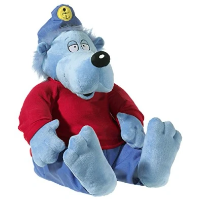 Abbildung von Pl&uuml;schfigur K&Auml;PTN BLAUB&Auml;R, gro&szlig;, ca. 40cm sitzend