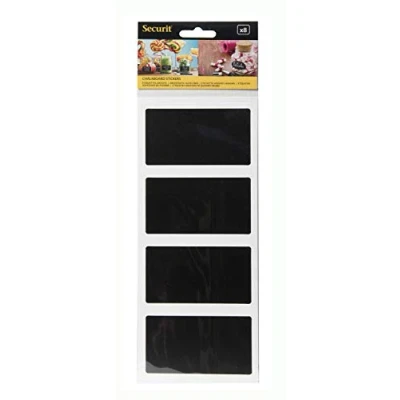 Abbildung von Securit CS RECT 8, 85 x 50 mm, PVC, Sortierung