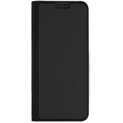 Abbildung von Samsung Galaxy A54 (5G) Hülle Kunstleder Dux Ducis Klapphülle Handyhülle Schwarz