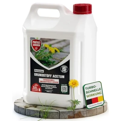 Abbildung von Protect Garden Unkrautbekämpfungsmittel Permaclean Grundstoff Acetum, 5 Liter, 5000 ml