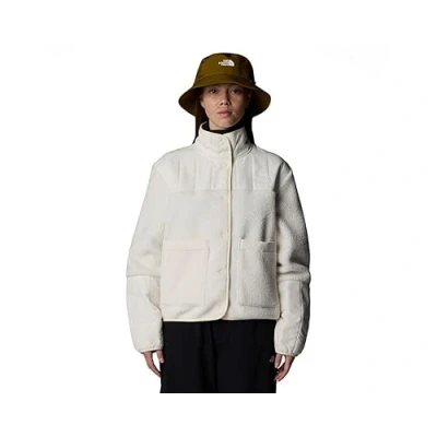 Abbildung von The North Face Cragmont Jacket Fleecejacke, Damen, Größe: Large, White dune