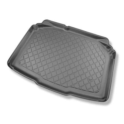 Abbildung von Mossa Kofferraumwanne kompatibel mit Skoda Fabia IV Hatchback (09.2021 ) Kofferraummatte rutschfest Schutzmatte G1