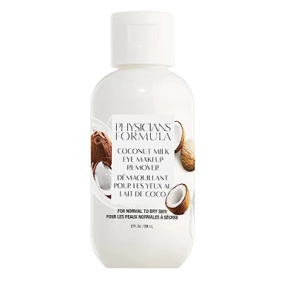 Abbildung von Physicians Formula Kokosmilch Augen Make up Entferner, Nährende und Nicht Reizende Formel zum Sanften Entfernen von Wasserfestem up, Angereichert mit Kokosnussmilch