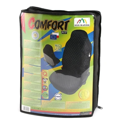 Abbildung von KEGEL 5 2510 203 4010 Sitzschonbezug schwarz Mit Massagefunktion Polyester, Baumwolle vorne